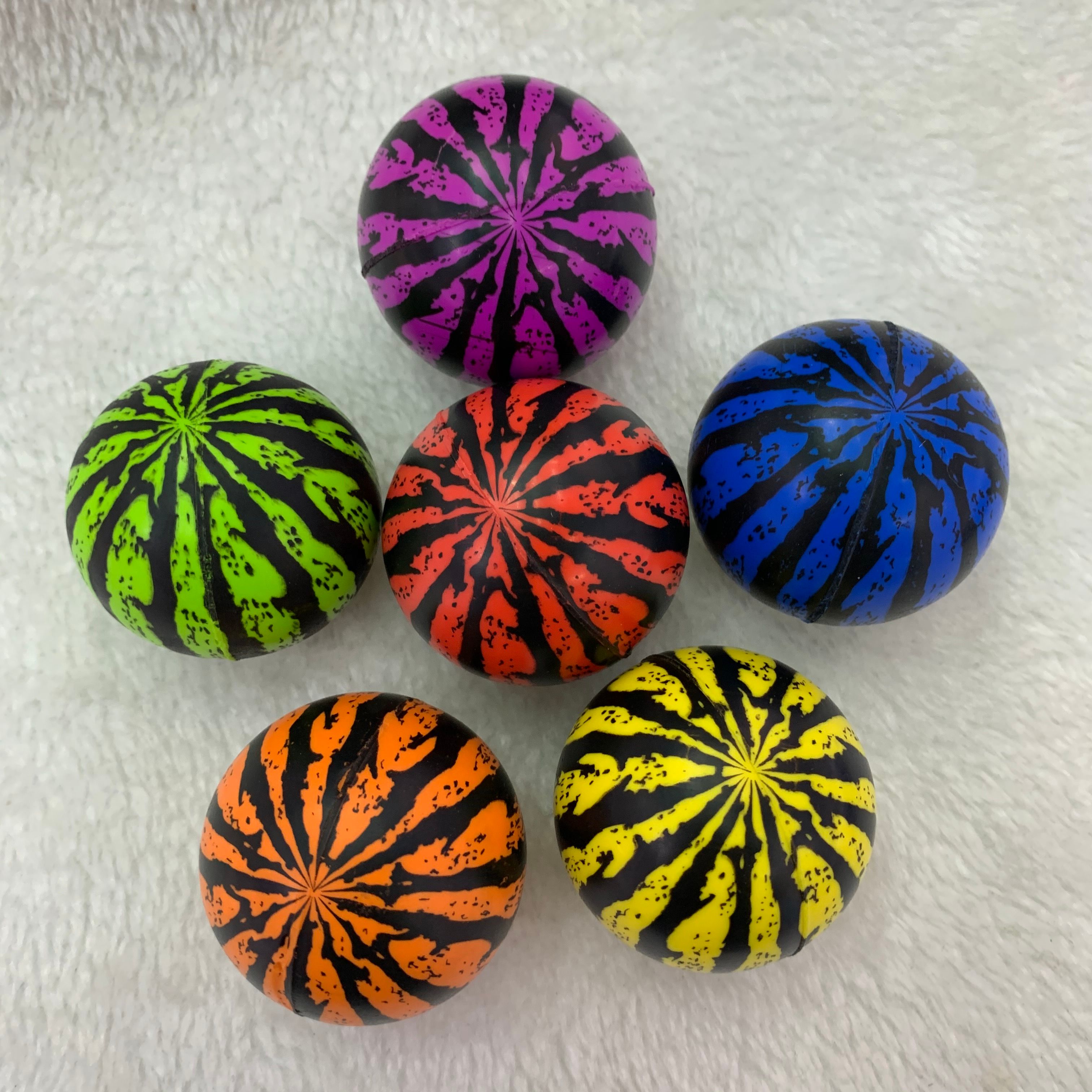 西瓜球，双磨球，彩云球，亮片球