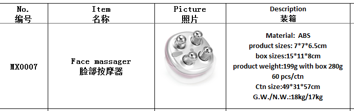 脸部舒缓按摩瘦脸器face lift device详情图1