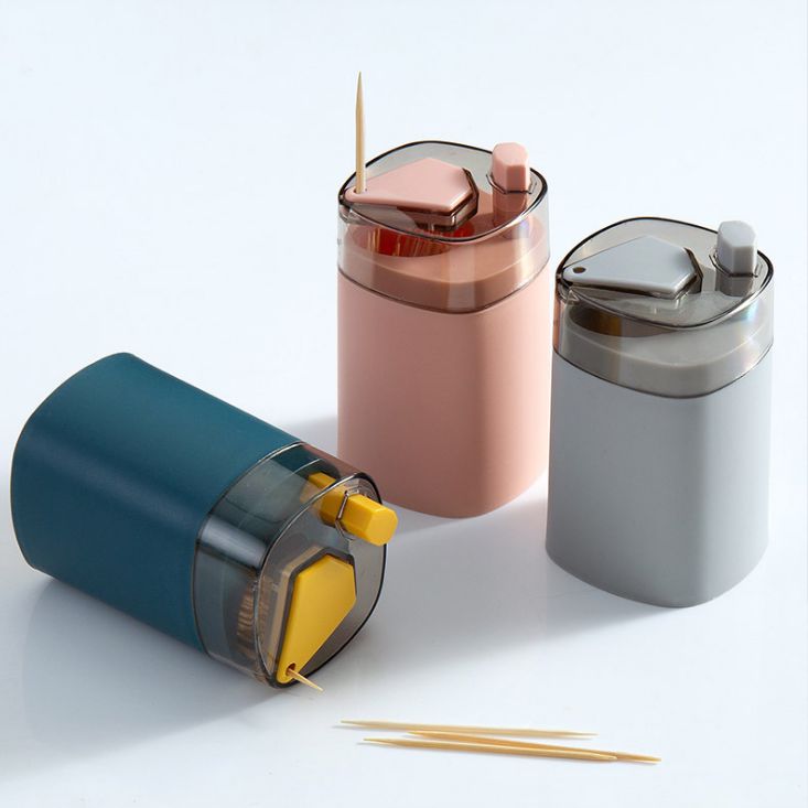 New push-type creative automatic pop-up toothpick bucket