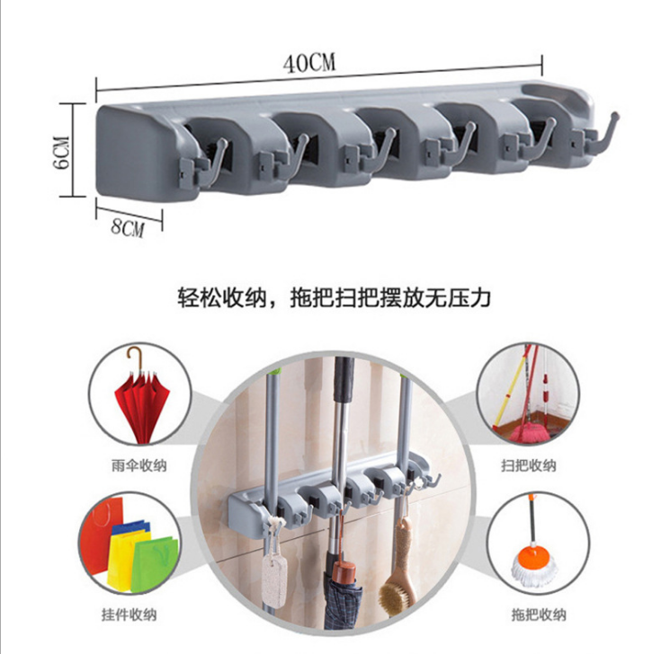 Organize and store wall hooks detail image 1