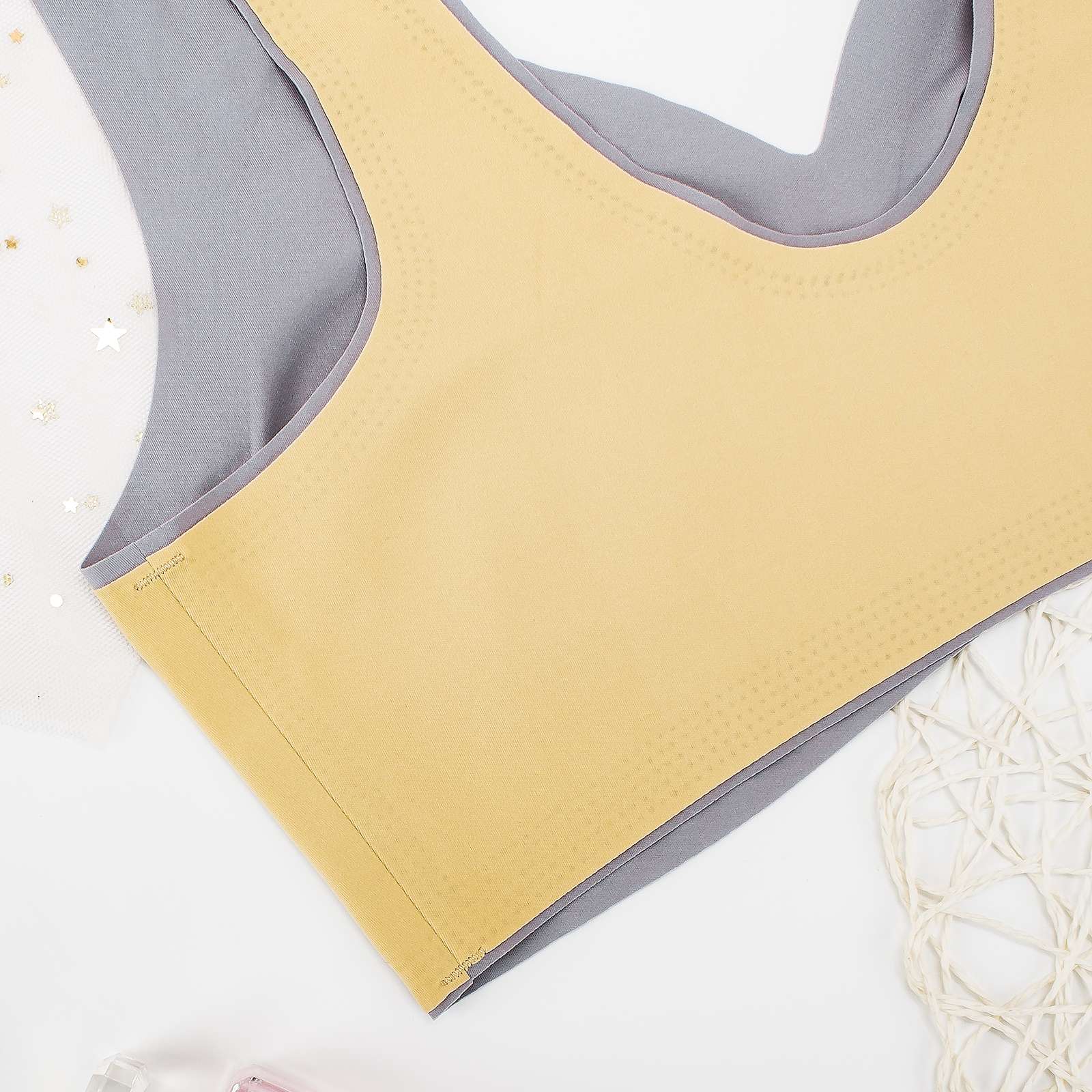Traceless, wire-free, inner pad detachable sports yoga beauty back bra detail image 17