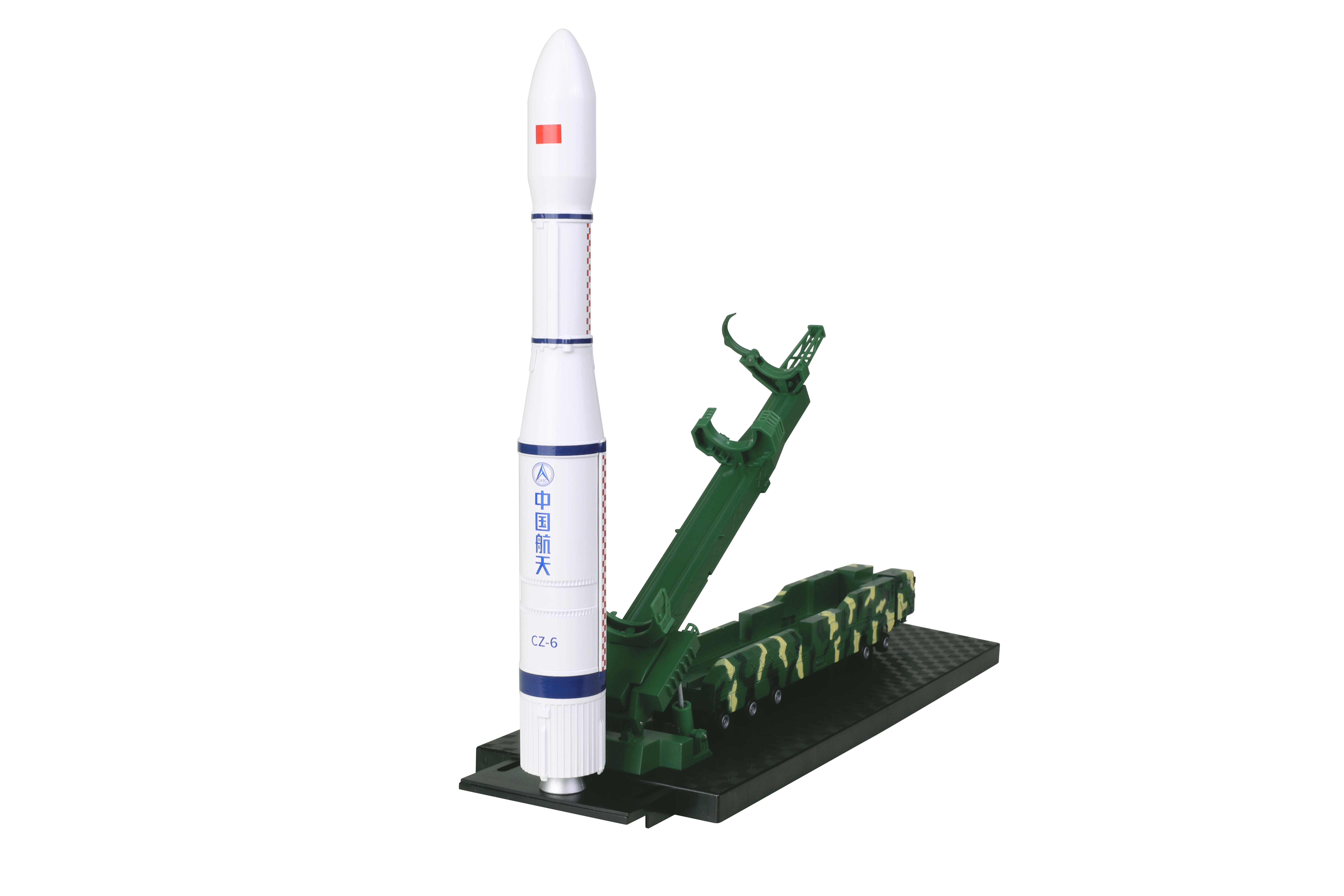 Alloy model rocket transport vehicle detail image 4