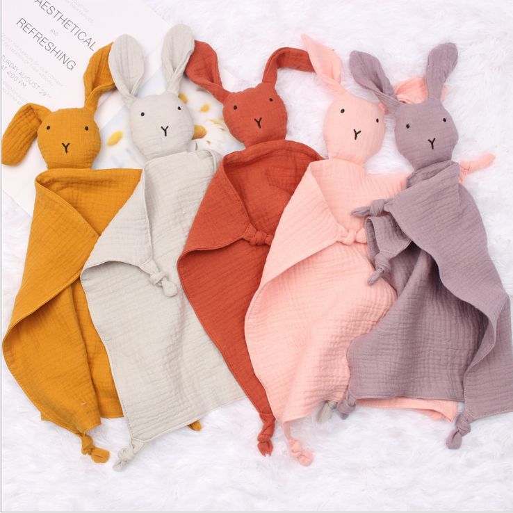 Baby cotton double gauze comforter