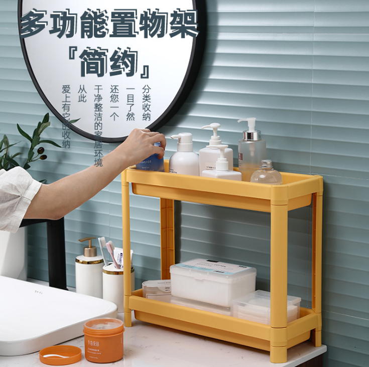 Floor-standing gap trolley storage rack detail image 2