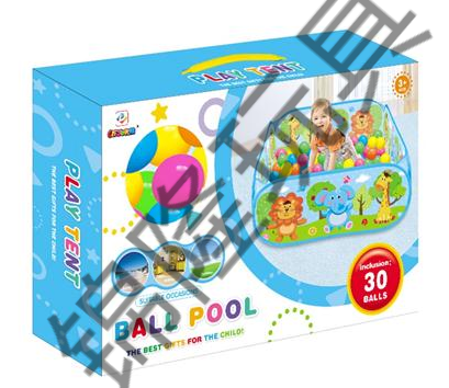 The 995-5001B children's tent comes with 30 ocean balls details Picture