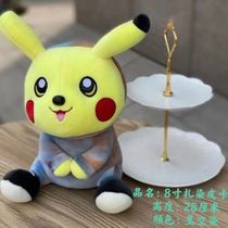 Manufacturers direct plush dolls dressed Pikachu style Baohua toy firm