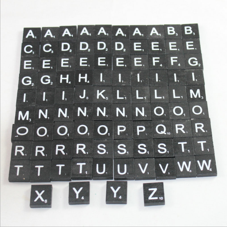  儿童早教拼图字母木片详情图4