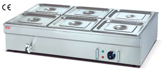 Four tabletop electric heating and heat preservation soup pools detail image 1