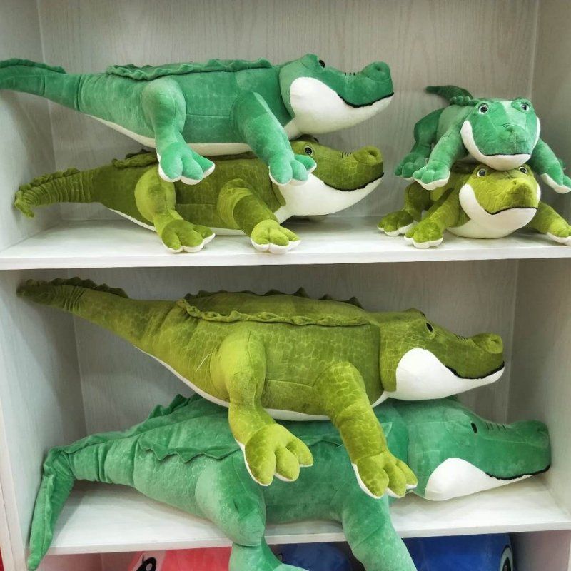 厂家直销毛绒公仔鳄鱼款宝华玩具商行产品图