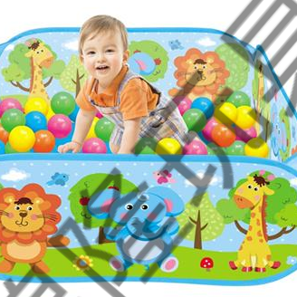 The 995-5001B children's tent comes with 30 ocean balls