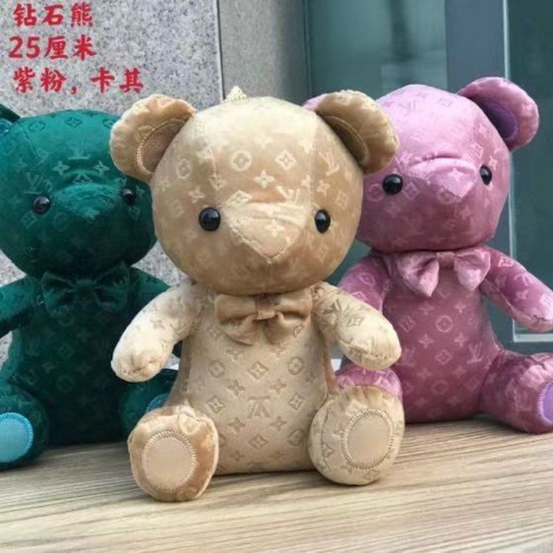 Manufacturers direct plush doll Diamond bear Baohua toy firm 0774 thumbnail
