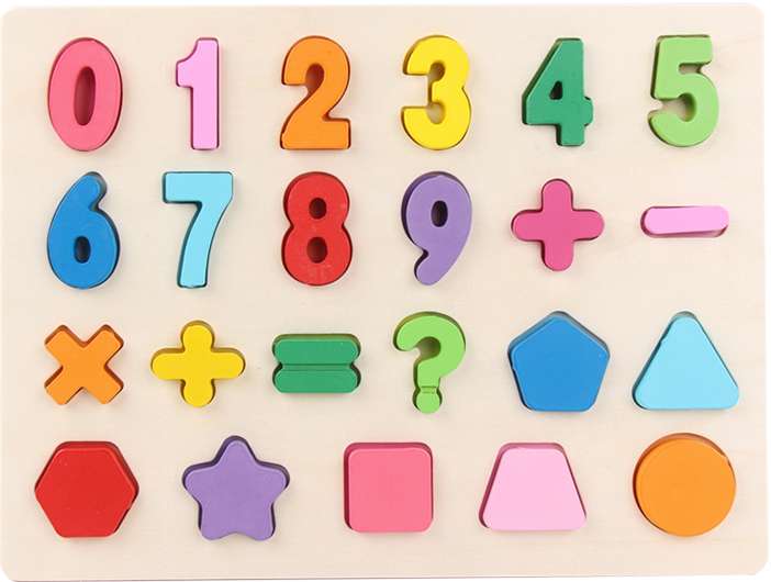 Digital shape matching board detail image 1