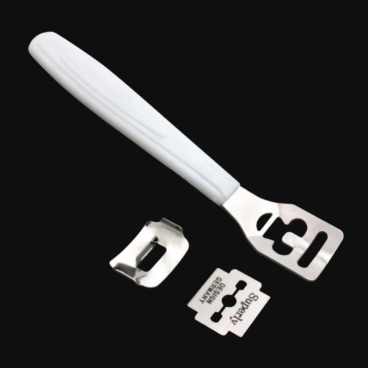 New stainless steel rubbing board silicone bag border scraping
