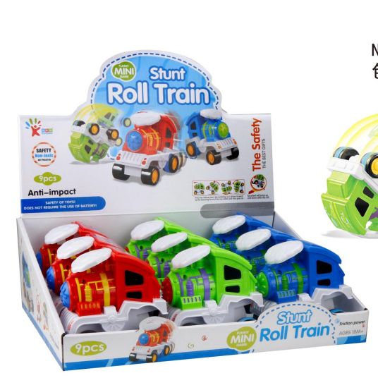 2018-08A+ Sealed color box show box animal inertia multi-fun cute little car