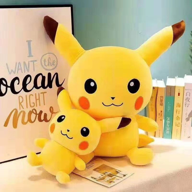 厂家直销毛绒公仔皮卡丘款宝华玩具商行