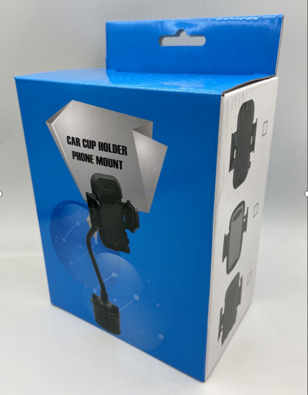 汽车水杯座手机支架软管可弯曲多角度调节车载夹子个性化导航架详情3