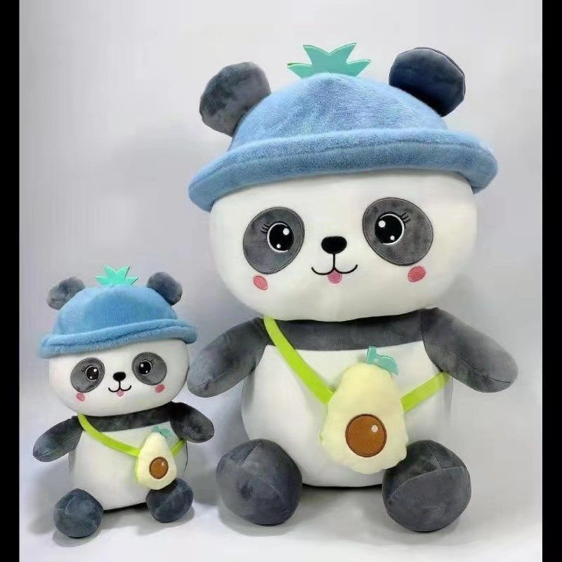 Factory direct plush doll hat Panda Baohua toy firm
Cartoon doll cute sleeping pillow lazy doll pillow model 0774