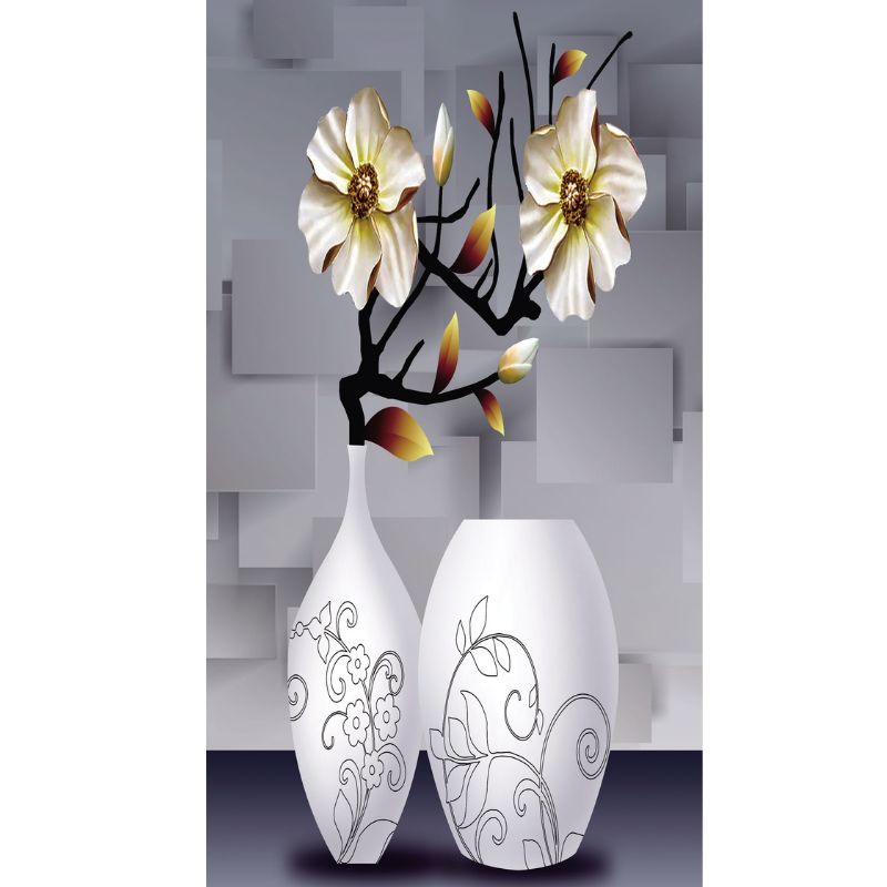 Frameless board painting, very artistic floral density board painting 132414