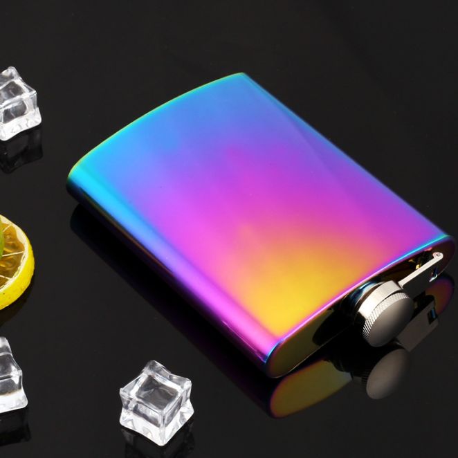 便携式酒具电镀白酒瓶