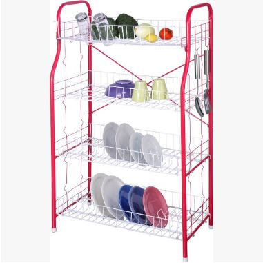 Vertical dish rack