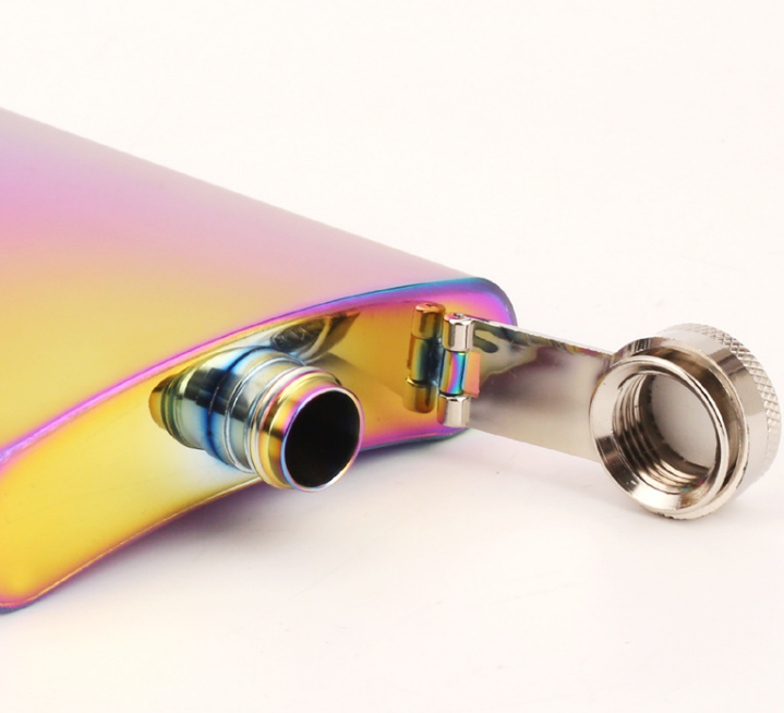 便携式酒具电镀白酒瓶详情图3