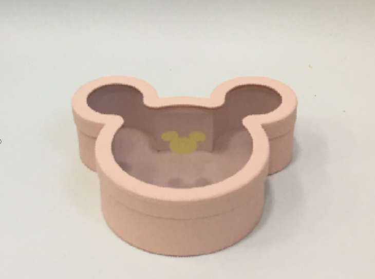 Mini Mickey Box Beige Specification drawing