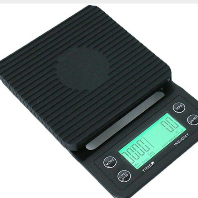 Electronic scale with coffee tray detail image 2