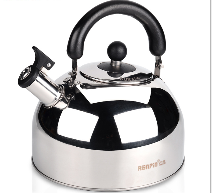 Induction cooker gas whistle 304 stainless steel kettle detail image 3