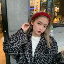 Wool bib, knit headband 755