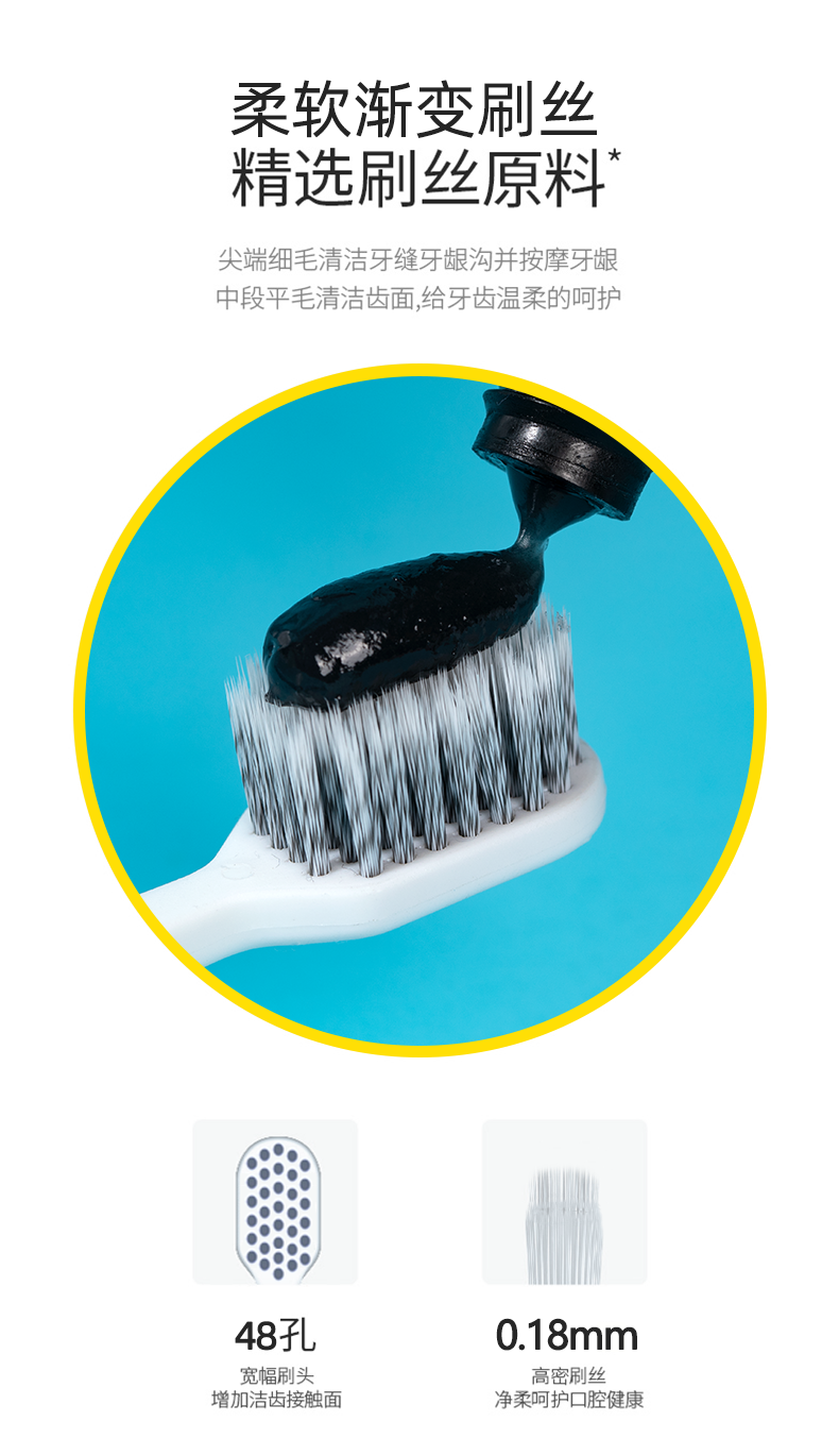 Kr Spiral Bristle Toothbrush Single Adult Household Wide Head Fine Soft Bristle Toothbrush Manufacturers Spot Wholesale Can Be Customized undefined