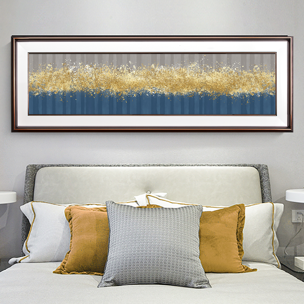 Porcelain bedside painting bright stars and rivers