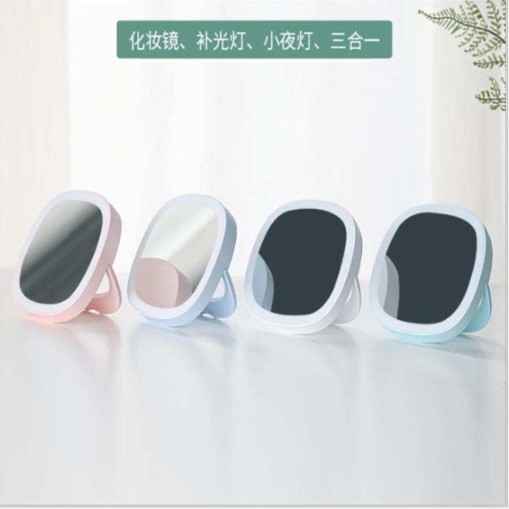  智能手持迷你夜灯化妆镜详情图2