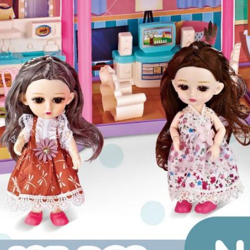 ABL1016 sealed color box set, so fun, girlish, cute and modular little house details Picture