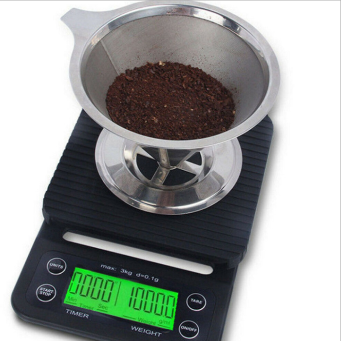 Electronic scale with coffee tray detail image 5