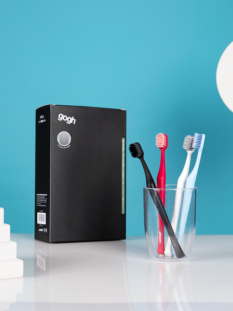 Kr Spiral Bristle Toothbrush Single Adult Household Wide Head Fine Soft Bristle Toothbrush Manufacturers Spot Wholesale Can Be Customized undefined