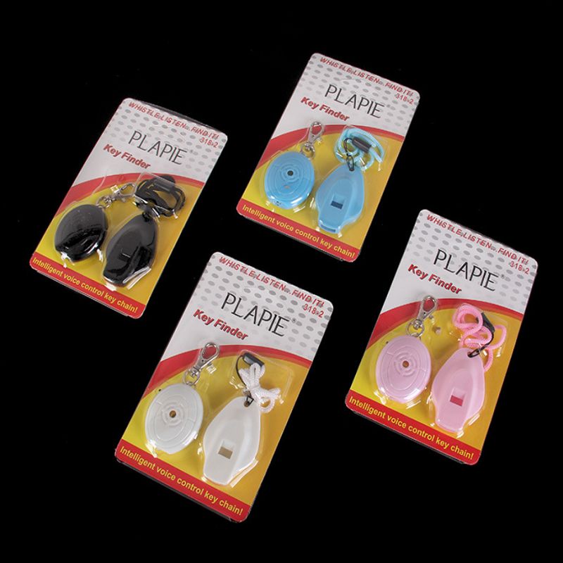 圆形防丢器 钥匙寻找器口哨感应寻物器外贸一对一找钥匙电子礼品