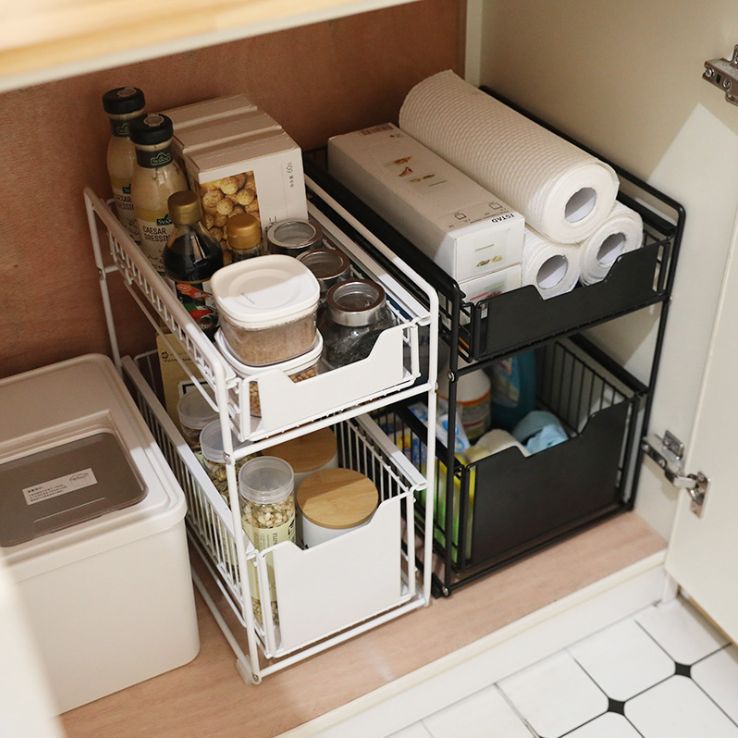 Kitchen sink shelf