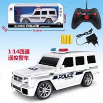 0855-122 Mercedes-Benz 1:14 four-way remote control police car