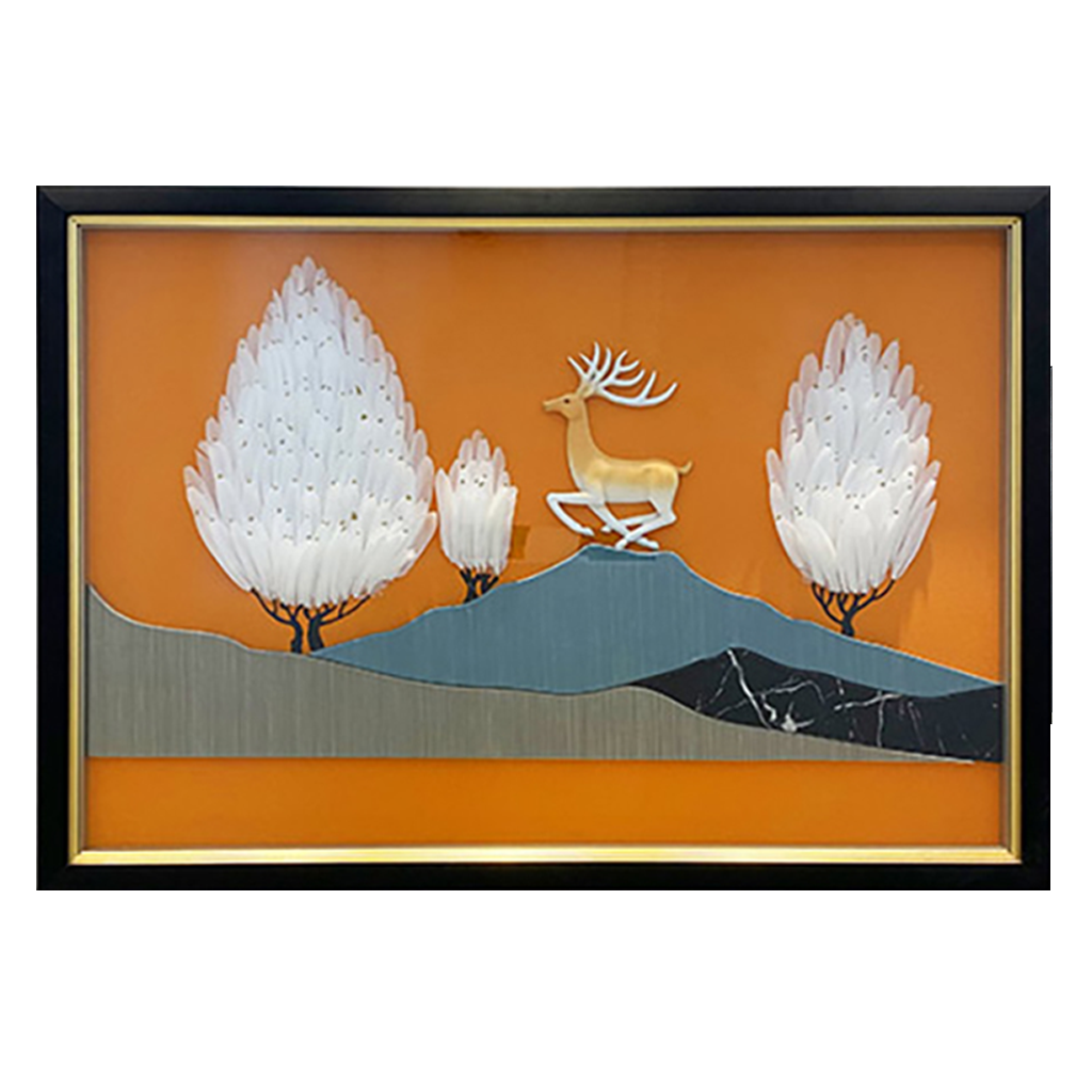 Real restaurant painting