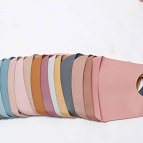 纯色硅胶防水围兜