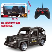 0855-147A Land Rover Defender simulation four-way remote control car 1:14