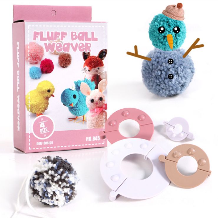 Braiding tools Wool ball pooper braiding device full figure