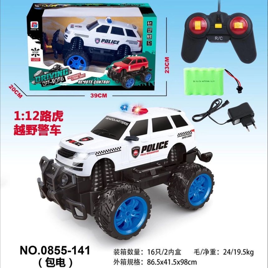 0855-141 1:12 Land Rover off-road police car