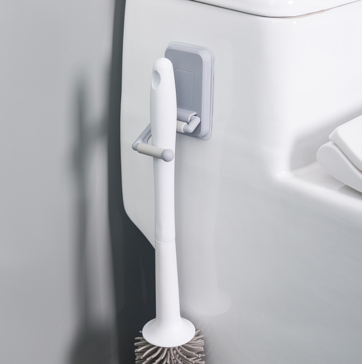 Traceless multi-functional mop rack, bathroom mop hook detail image 3