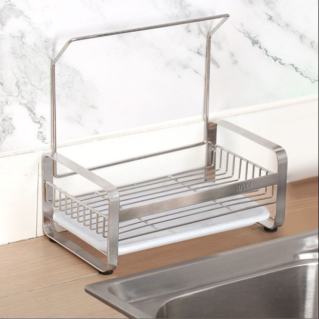 Kitchen household stainless steel drain rack