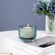 ins Nordic Glass Candle Holder Wedding Bar Candlestick 02