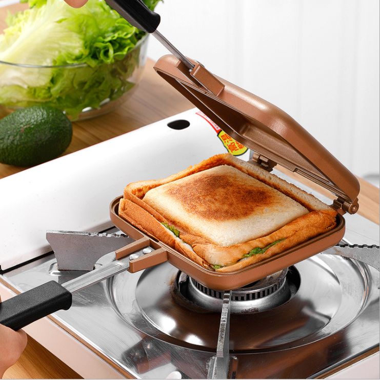 Sandwich bread mold double-sided frying pan toast mold baking pan