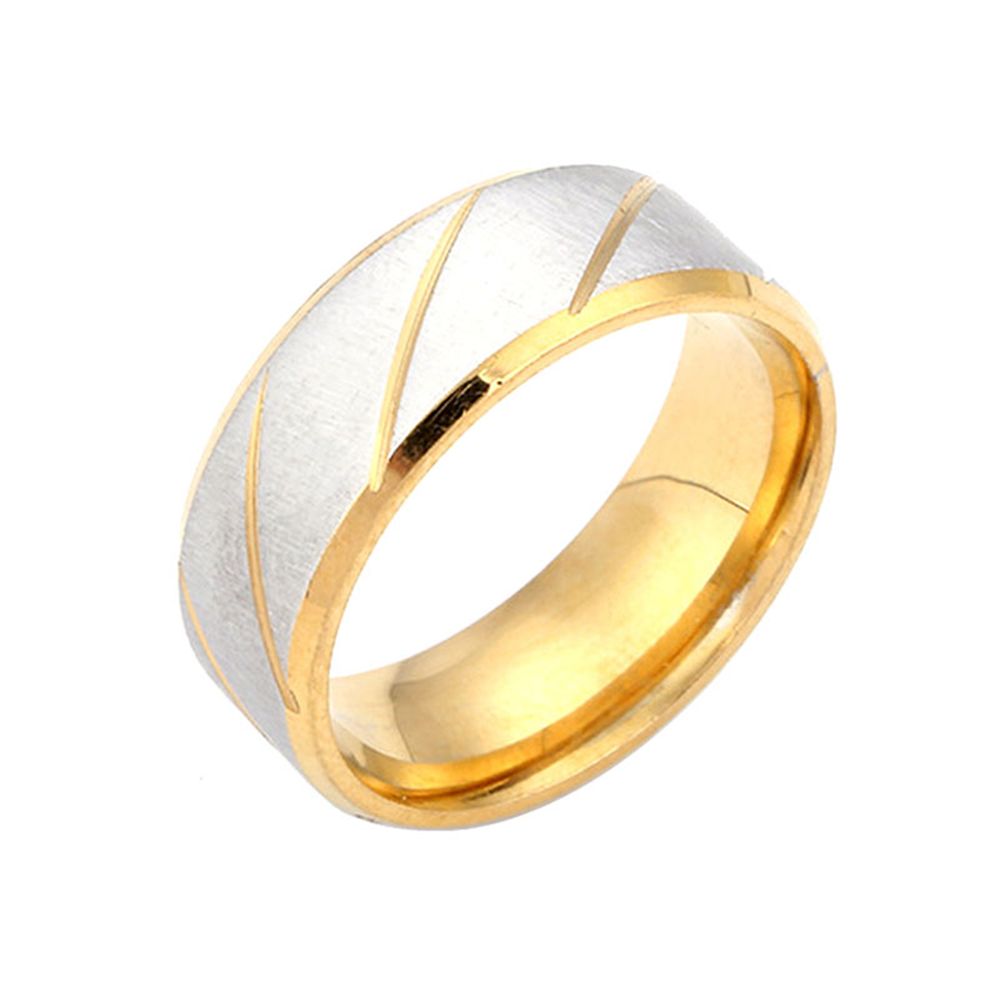 A versatile stainless steel ring with European and American fashion trends and patterns for both men and women details Picture