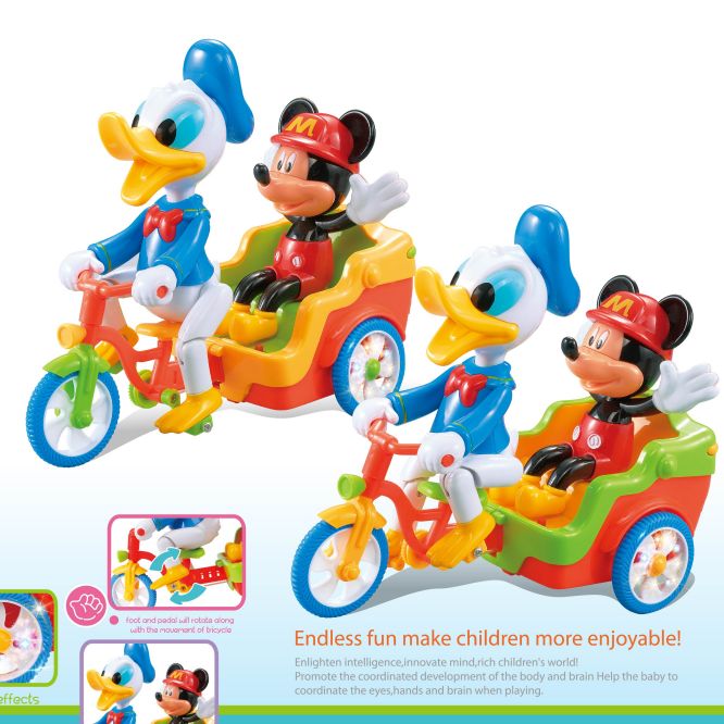 698B sealed color box multi-functional children's fun electric toy