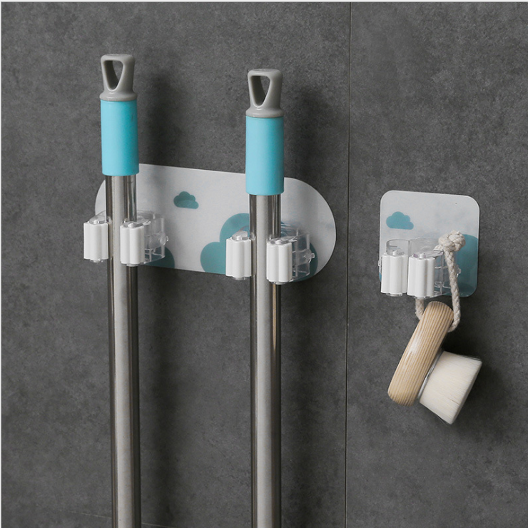 Stick the mop rack detail image 4